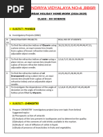 Class-Xii Science (All Subject) Merged