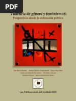 Violencia de Genero y Feminismos Perspectivas Desde La Defensoria Publica 1 3