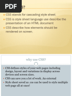 What Is CSS?