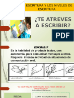 Niveles de Escritura PPD 28 Setiembre