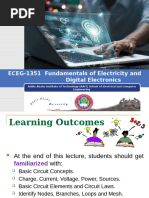 Lecture 01 ECEG 1351 Chapter One Introductory Concepts and DC Circuits