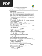 Chemistry XI Unit Test I 24 25