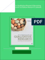 Buy Ebook An Introduction To Qualitative Research Becoming Culturally Responsive 1st Edition Maria K E Lahman Cheap Price