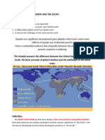 Week 7, GLOBAL DIVIDES