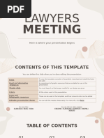 Lawyers Meeting by Slidesgo