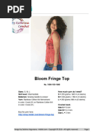 Bloom Fringe Top Eng