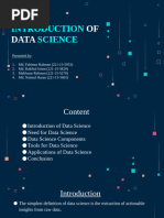 Data Science Consulting Infographics by Slidesgo