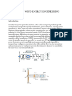 Grid Interfaced Wind Energy Generation Systems