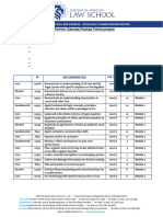 2021 Paralegal Saturday Schedule