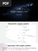 Complex Numbers 2024