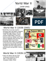 WW II Notes (Read and Highlight)