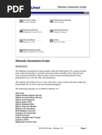 Block 18 Maintain Automation Scripts