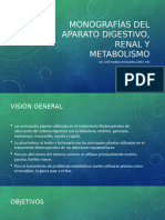 Monografías Del Aparato Digestivo, Renal y Metabolismo