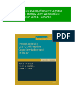 Get Transdiagnostic LGBTQ Affirmative Cognitive Behavioral Therapy Client Workbook 1st Edition John E. Pachankis Free All Chapters