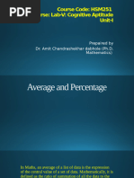 3 Avaerage Percentage