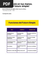 El Future Simple en Inglés (Will, Going To, Shall) - British Cou