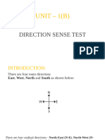 Direction Sense Test