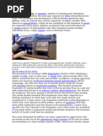 DNA Fingerprinting