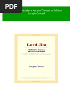 Instant Ebooks Textbook Lord Jim Webster S Korean Thesaurus Edition Joseph Conrad Download All Chapters