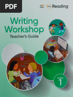 HMH Into Reading - Writing Workshop Teachers Guide - Grade 1