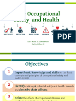 Basic Occupational Safety and Health (BOSH)