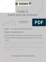 2 EaLS Formation of The Star Systems