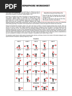 Semaphore Worksheet