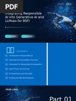 Integrating Responsible AI Into Generative AI and LLMops For BSFI
