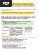 Direct and Inverse Proportion