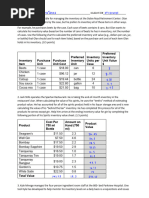 Preferred Inventory Unit Inventory Units Per Case Preferred Inventory Unit Value $