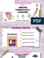 Números Triangulares y Cuadrados