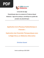 Radiesthésie Médicale