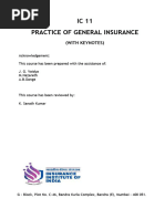 IC-11-Practice of General Insurance