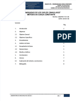 Permeabilidad - Carga Constante