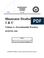 US Navy Course NAVEDTRA 14263 Illustrator Draftsman 1 & C Vol 3-Executionable Practices