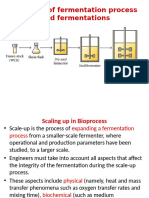 Scale Up of Bioreactor