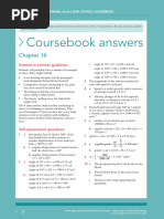 Coursebook Answers Chapter 16 Asal Physics