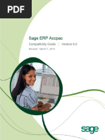 Sage ERP Accpac 6.0 Compatibility Guide