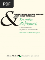 S.B. Diagne - en Quête D'afrique(s) - Universalisme Et Pensée Décoloniale - Col. (AD)