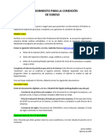 Procedimiento para Obtener La Condición de Egreso