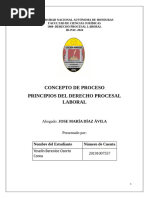 Tarea Derecho Laboral Procesal