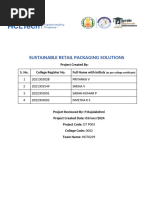 Sustainable Retail Packaging Solutions