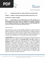 Instancia Solicitud Certificación Consejo Nacional de Zonas Francas