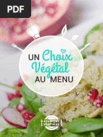 Un Choix Vegetal Au Menu