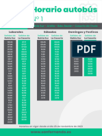 HORARIO BUS Nov 23