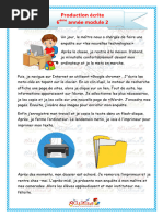 Production Ecrite 6eme Annee Module 2