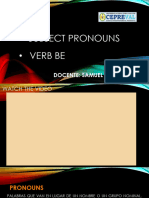 Subject Pronouns