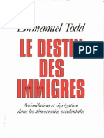 Le Destin Des Immigrés