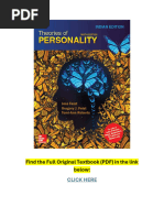 Theories of Personality 9th Edition Textbook