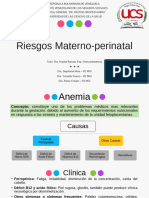 Riesgos Materno-Perinatal